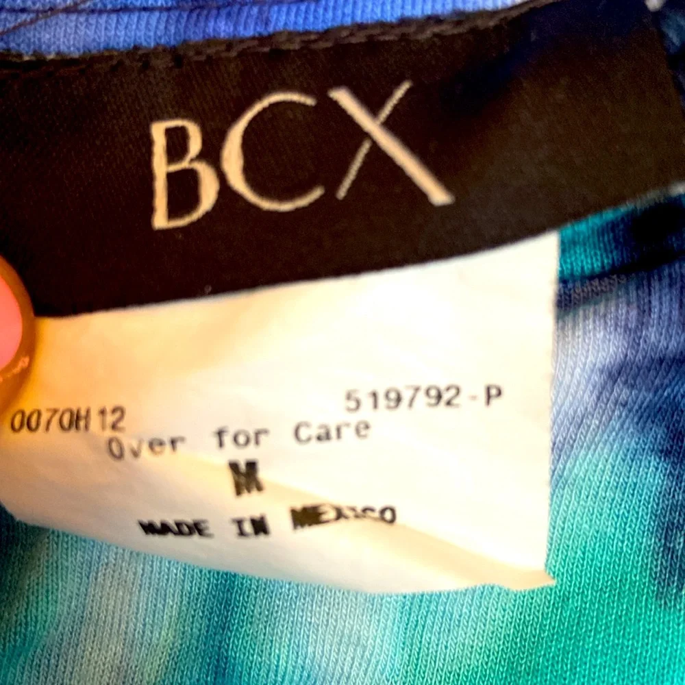 BCX Multicolor Tie-Dye Boho Maxi Skirt